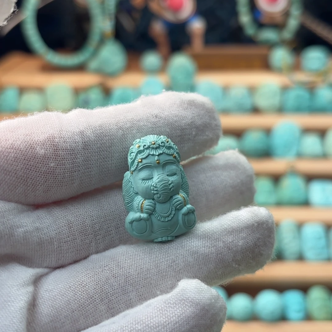 绿松石未镶嵌配饰