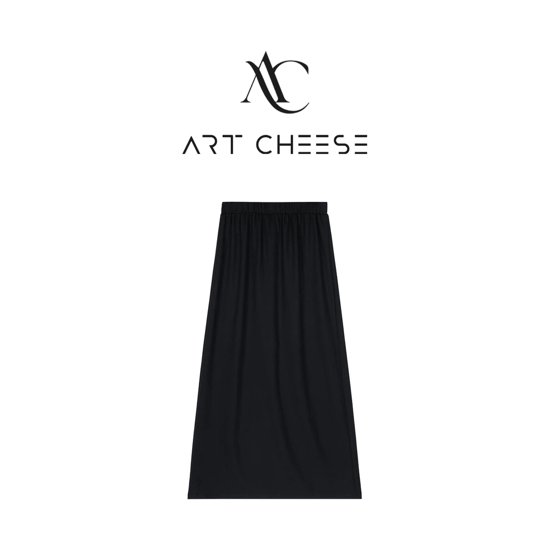 【芝士Cheese】柏林夜车 夏季休闲时尚百搭简约气质针织休闲半身裙