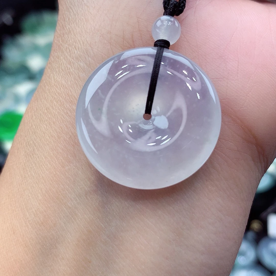 颈饰未镶嵌翡翠编号46尺寸26.4-6.2