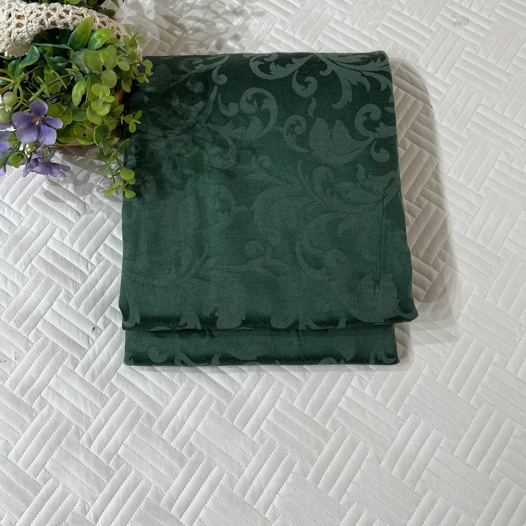 外贸出口提花桌布145*270（60*108)微瑕～K266