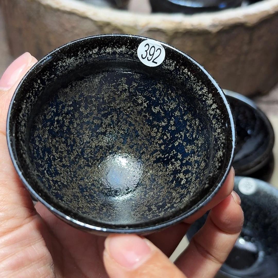 茶盏义兴龙窑建盏392微瑕