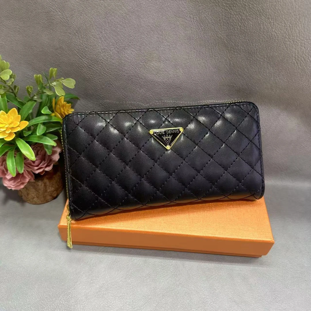 卡包三折百搭棕色时尚女士简约多功能小卡包皮卡包皮钱包经典