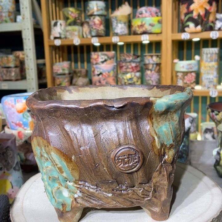 红陶景德镇艺术手绘作品