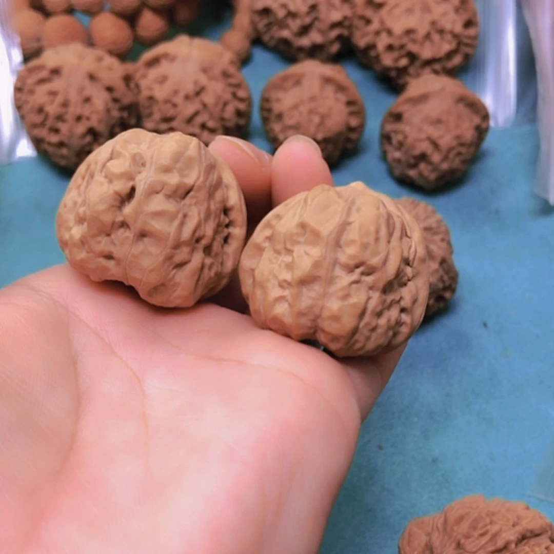 【闪购商品】摆件核桃35蛤蟆头有修