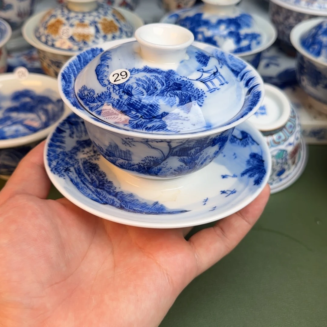 彦祖纯手工手绘茶具29