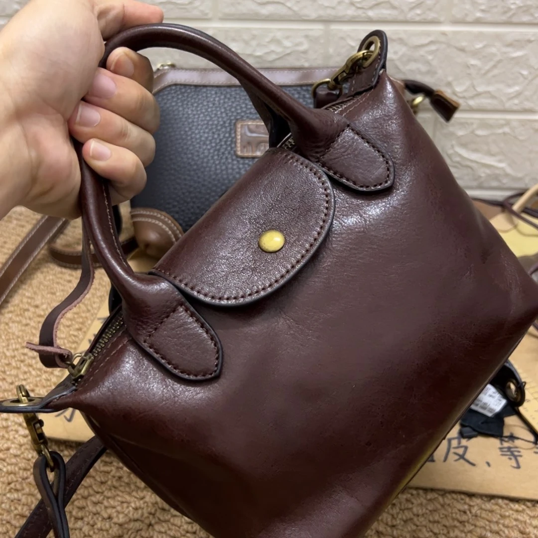 【闪购商品】头层牛皮啡色