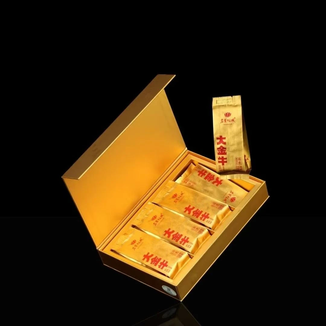 岩叶倾城牛栏坑肉桂大金牛肉桂武夷岩茶乌龙茶礼盒装66.8克