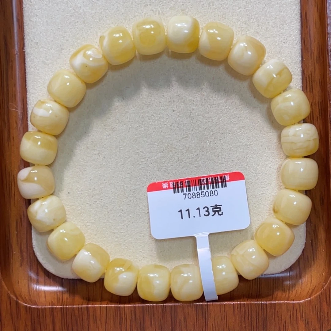 琥珀手链未镶嵌蜜蜡