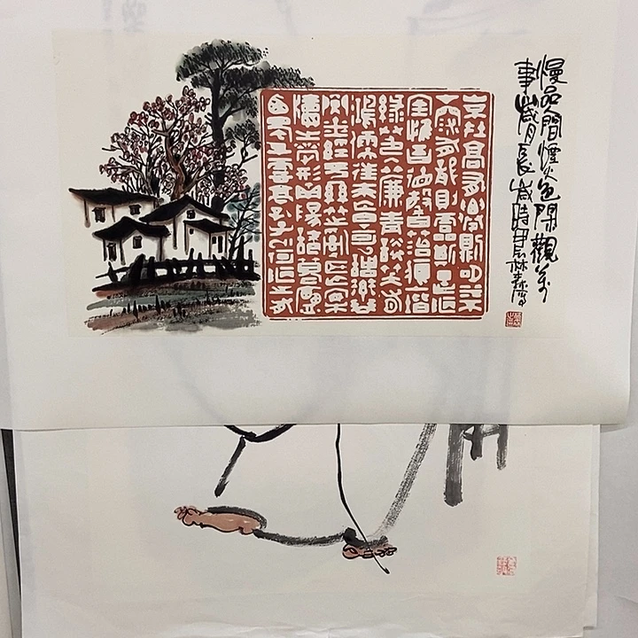 国画手寫手繪作品50