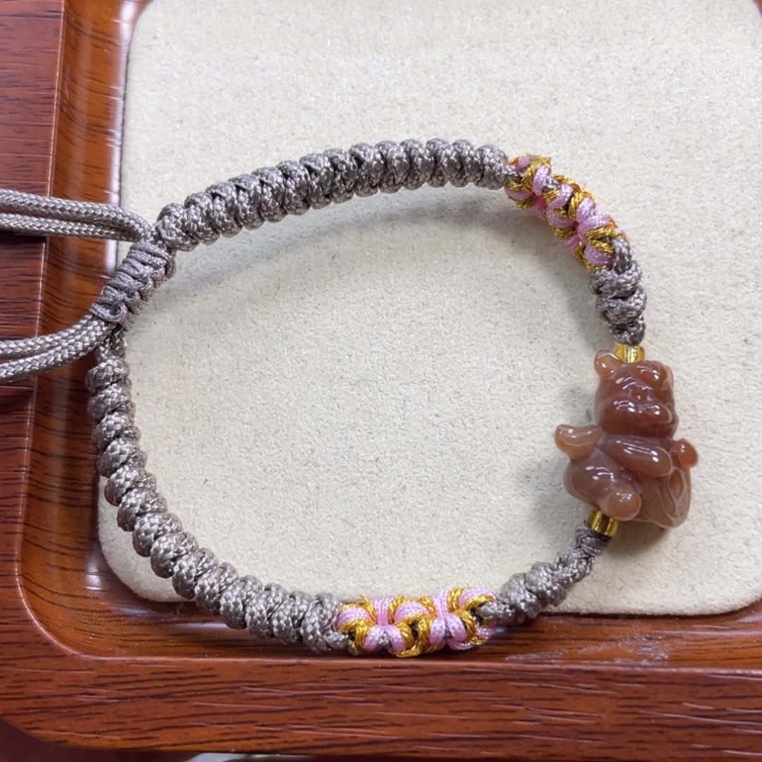 硅化玉未镶嵌颈饰k55