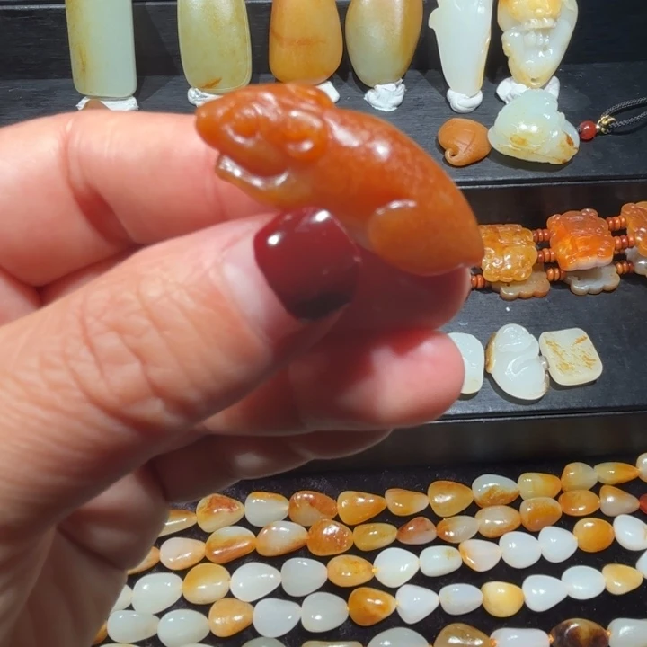 和田玉吊坠(不含链)未镶嵌