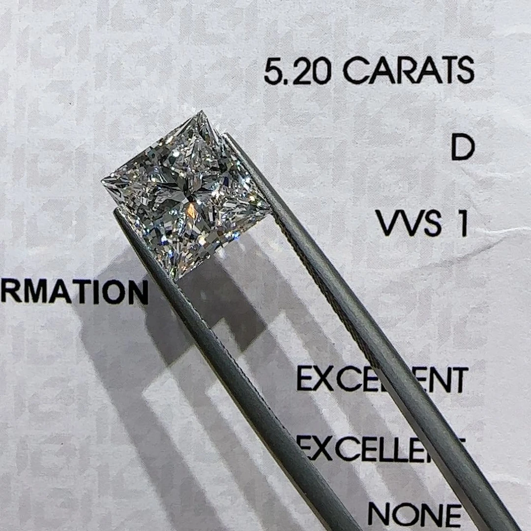 【闪购商品】裸石实验室培育钻石5.20告白分数，D VVS1