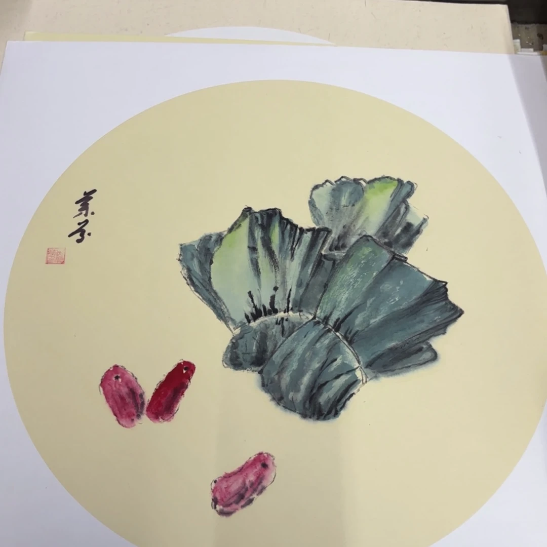 国画50-50卡纸作品艺