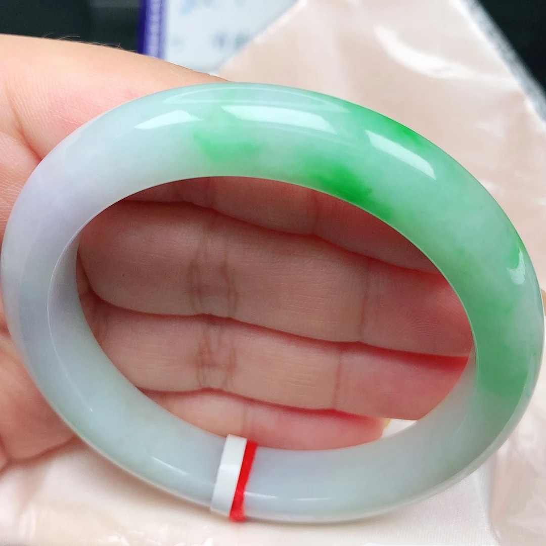 未镶嵌手镯翡翠19阳绿
