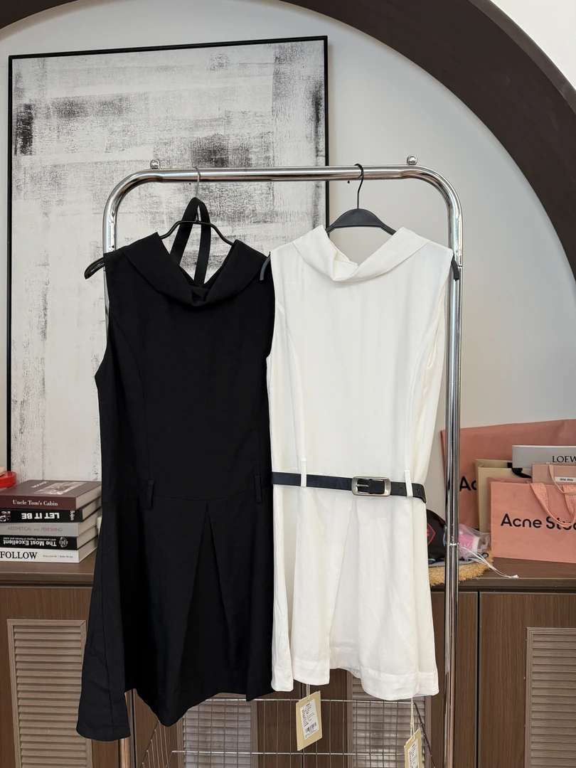 孔一粒N6636背心连衣裙