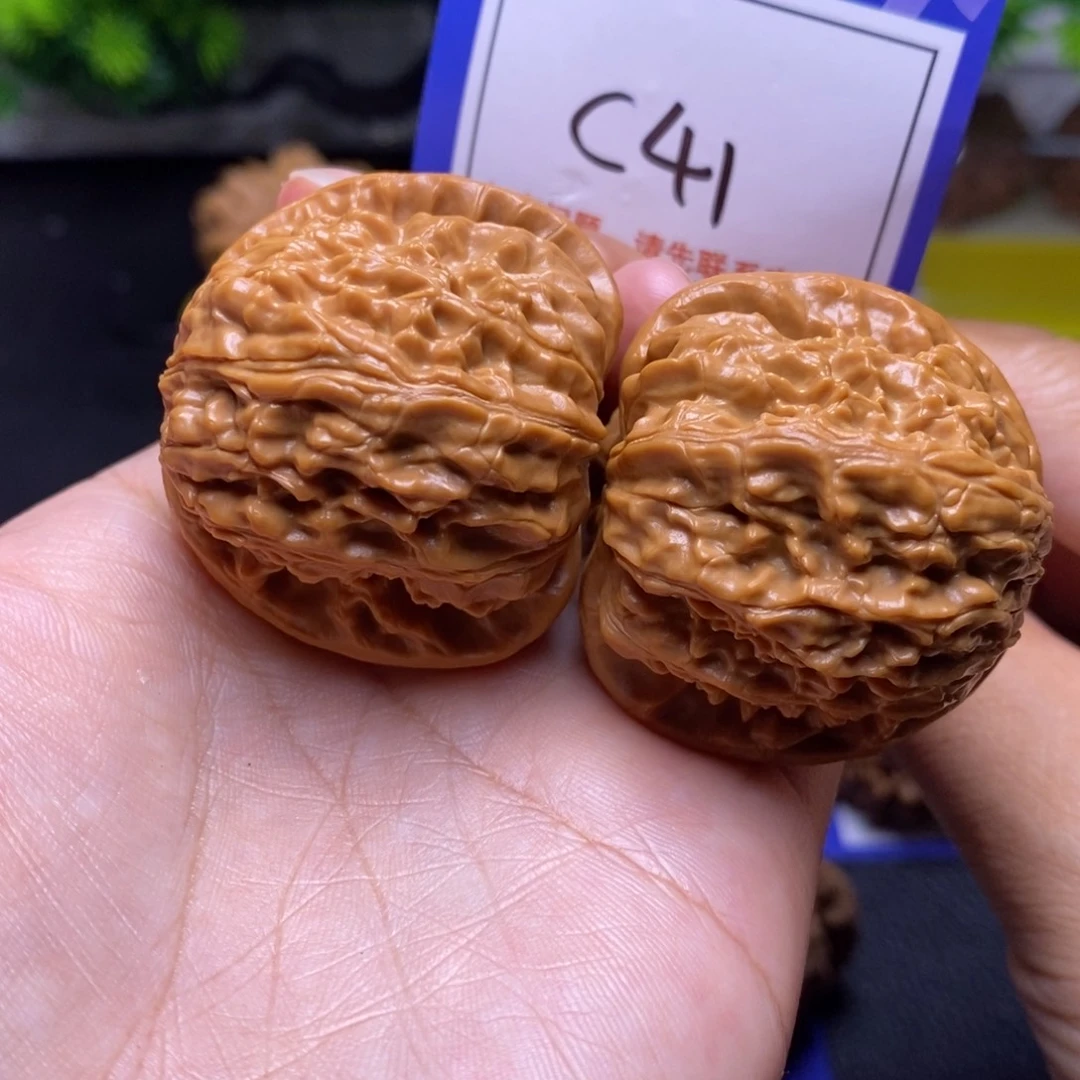 把件桃核40球白c41