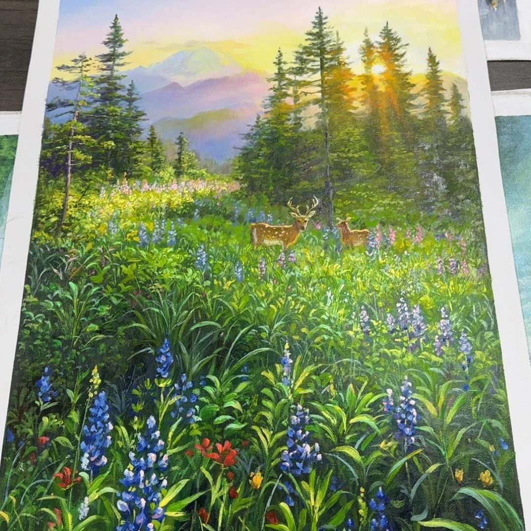 油画我也不知道为什么这么喜欢