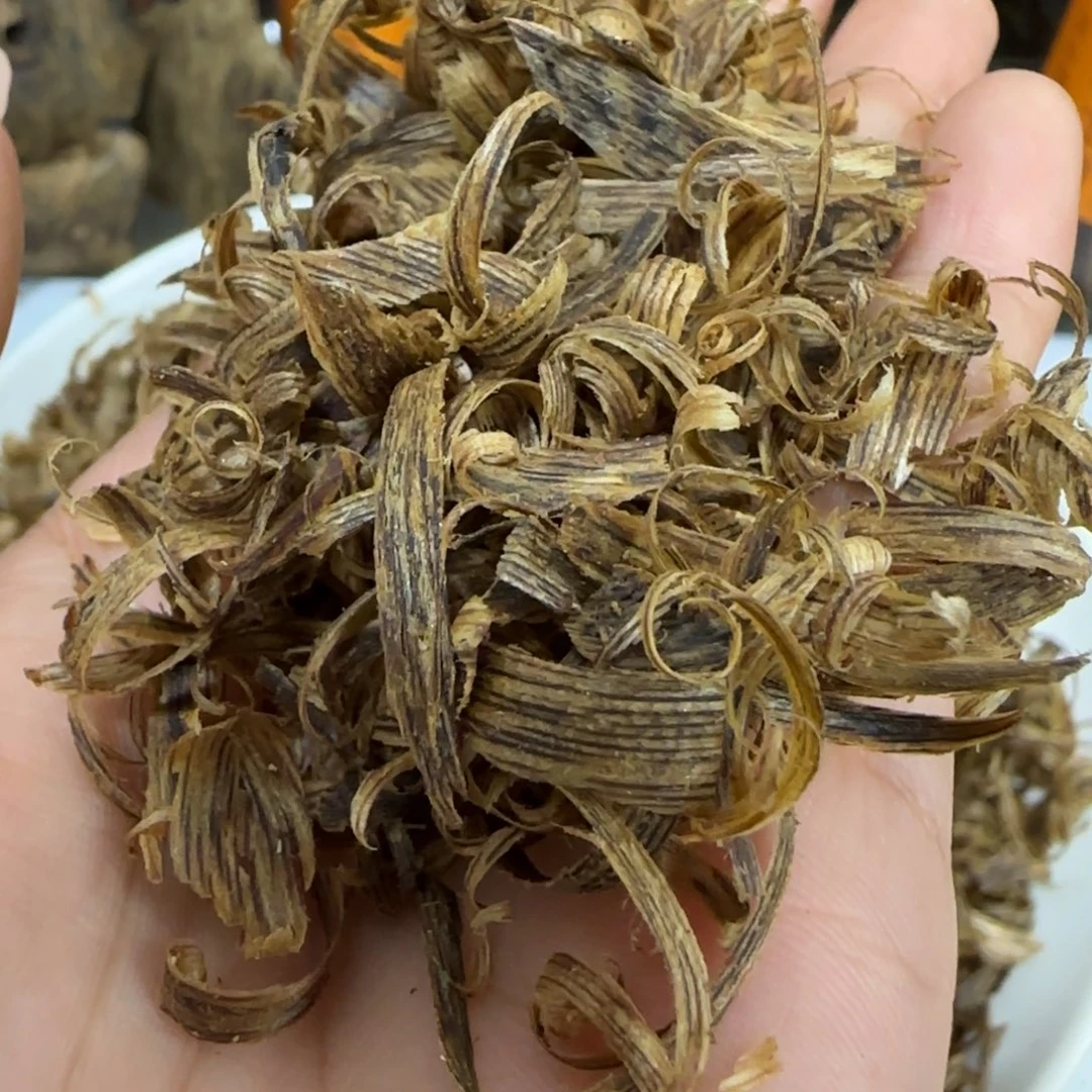 沉香摆件奇楠沉 香陆河树心油丝料50克