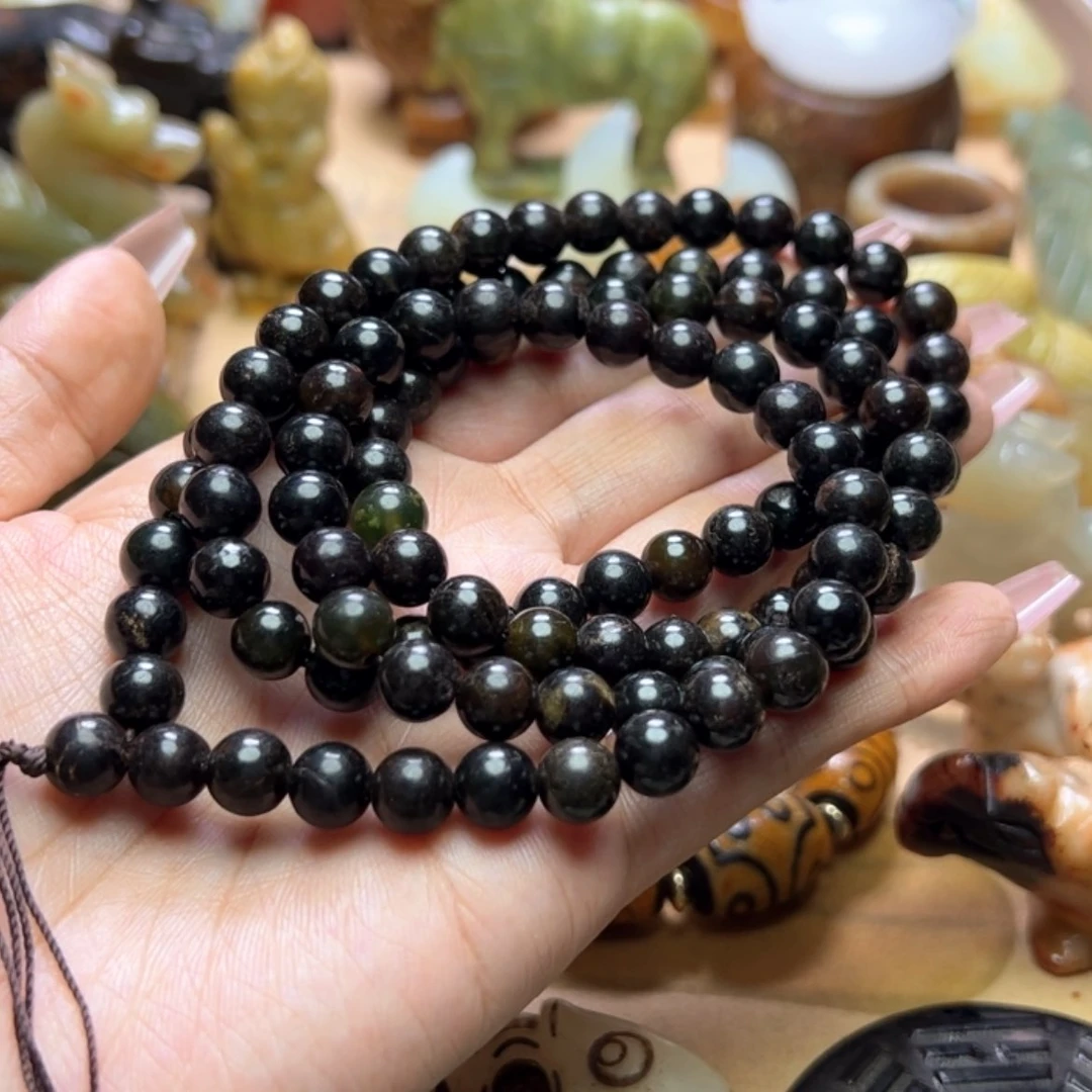 【闪购商品】蛇纹石玉颈饰未镶嵌