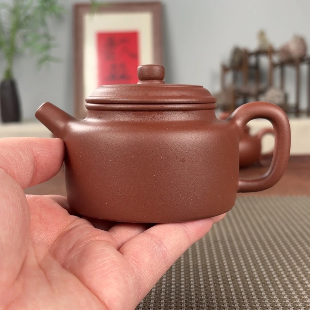 紫砂茶壶黄龙山原矿紫砂壶230