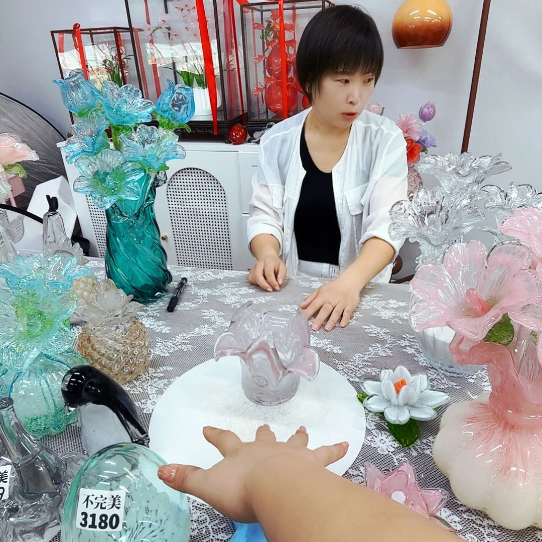 琉璃花瓶花器艺术品