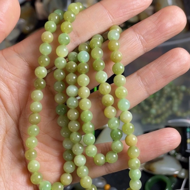 未镶嵌手链和田玉R***灵