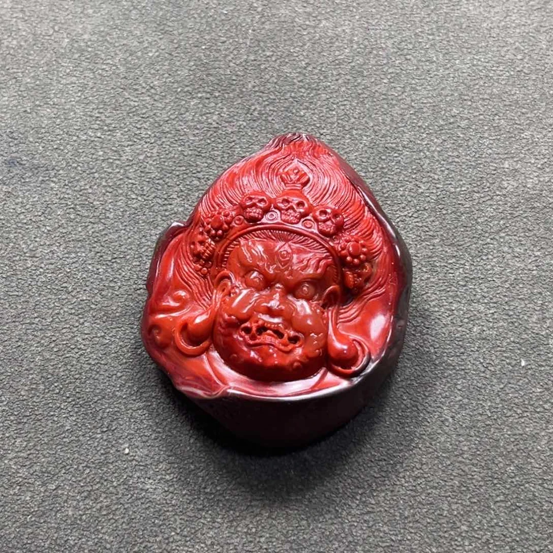 南红玛瑙雕刻未镶嵌财***机