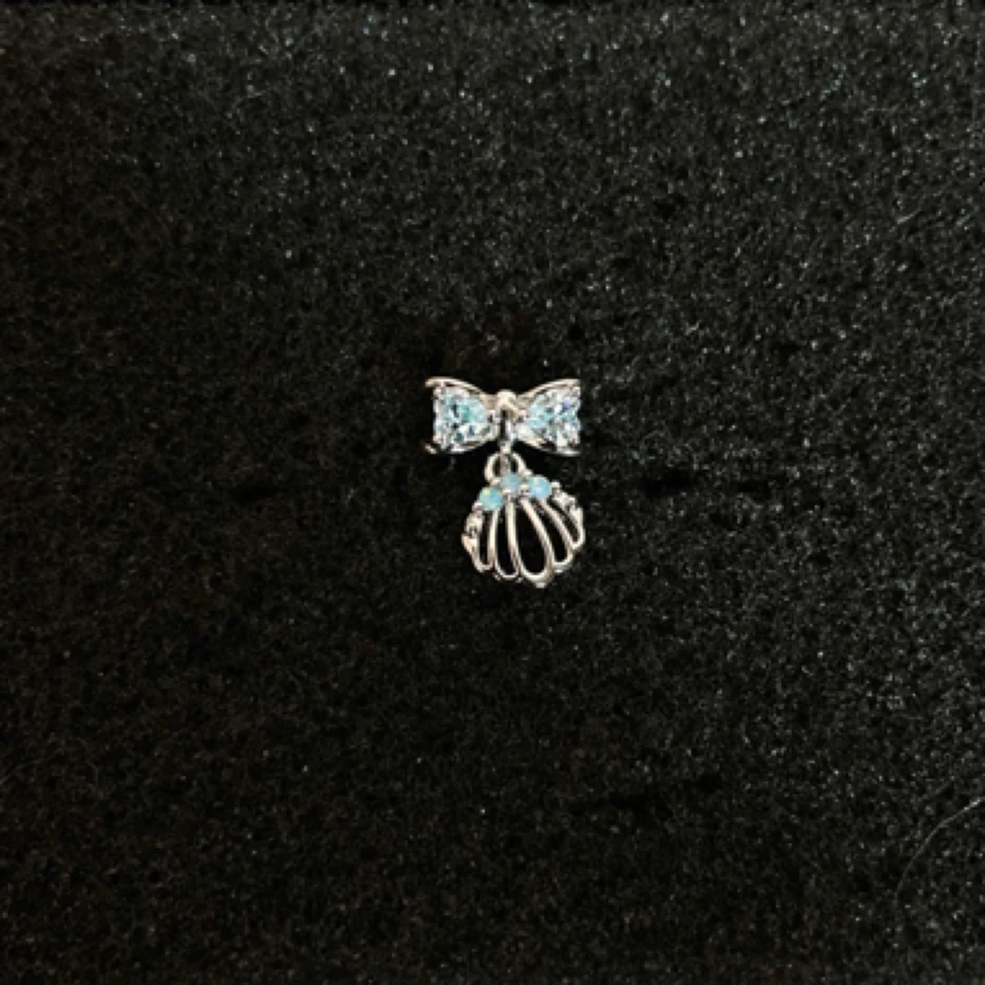 钛钢耳饰 琉海浮光 小众甜美医用钛钢耳钉女新款耳骨钉养耳洞