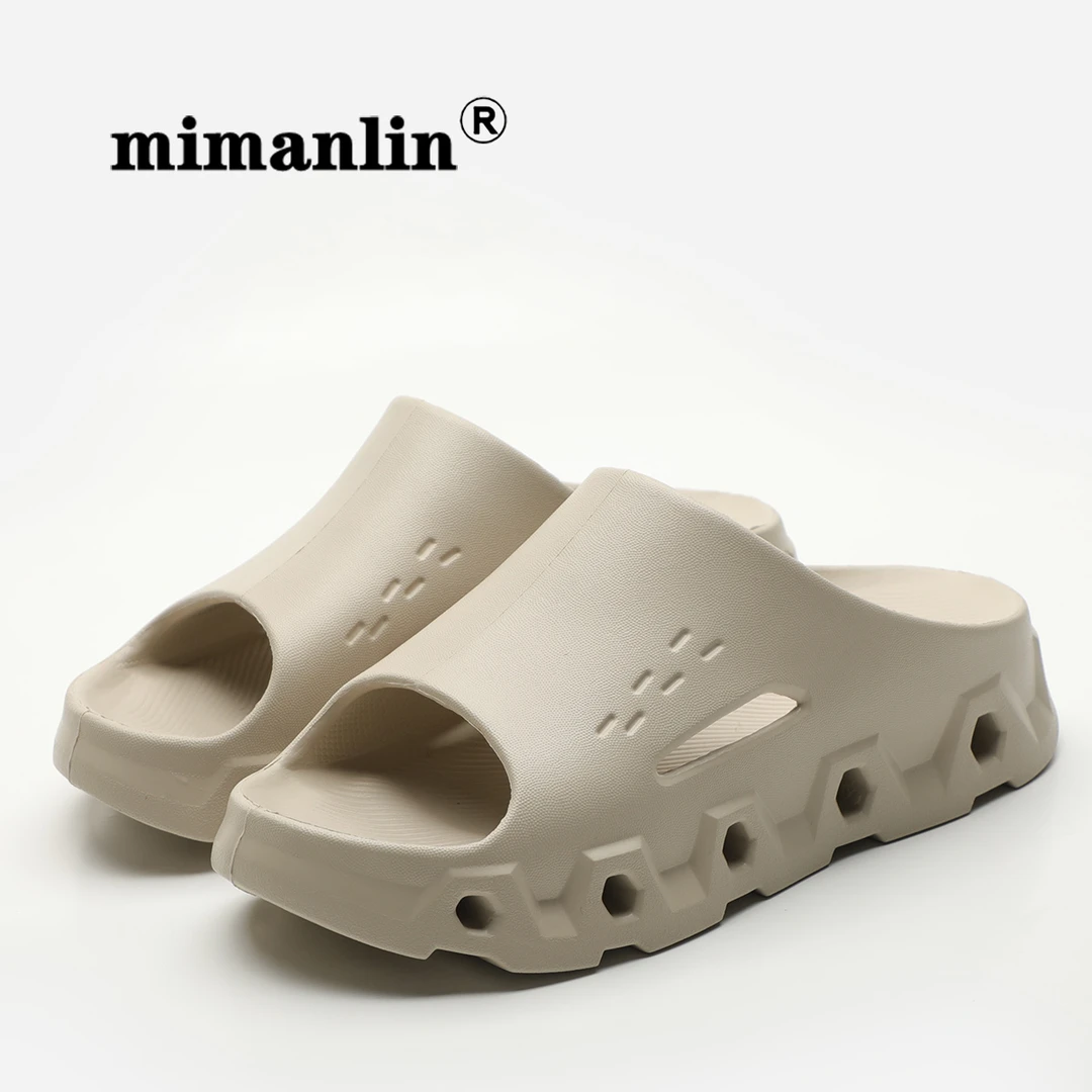 情侣厚底拖鞋女夏季外穿2025新款时尚网红室内居家防滑休闲一字拖