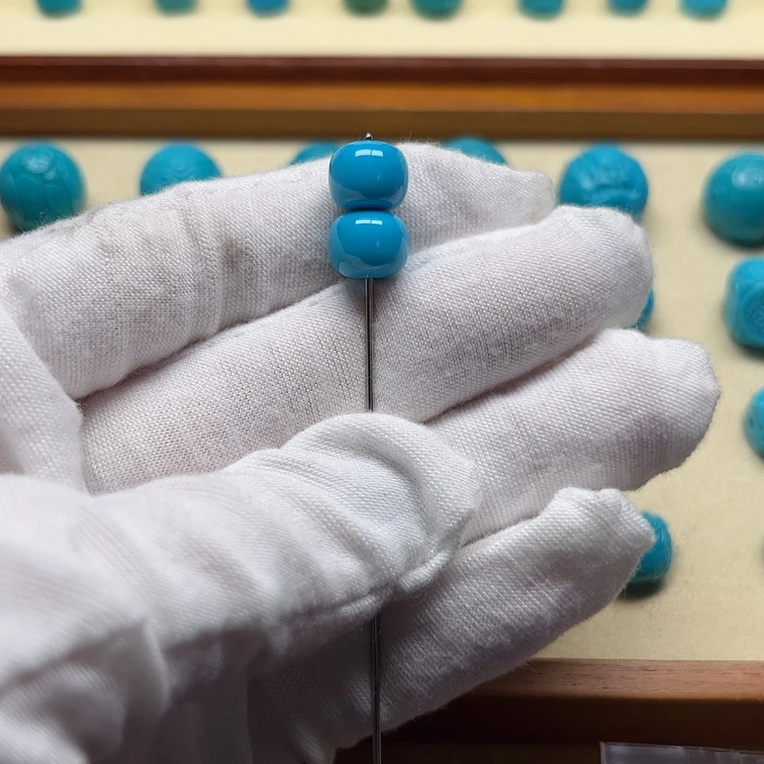 绿松石未镶嵌天然原矿绿松石无镶嵌老型8.8