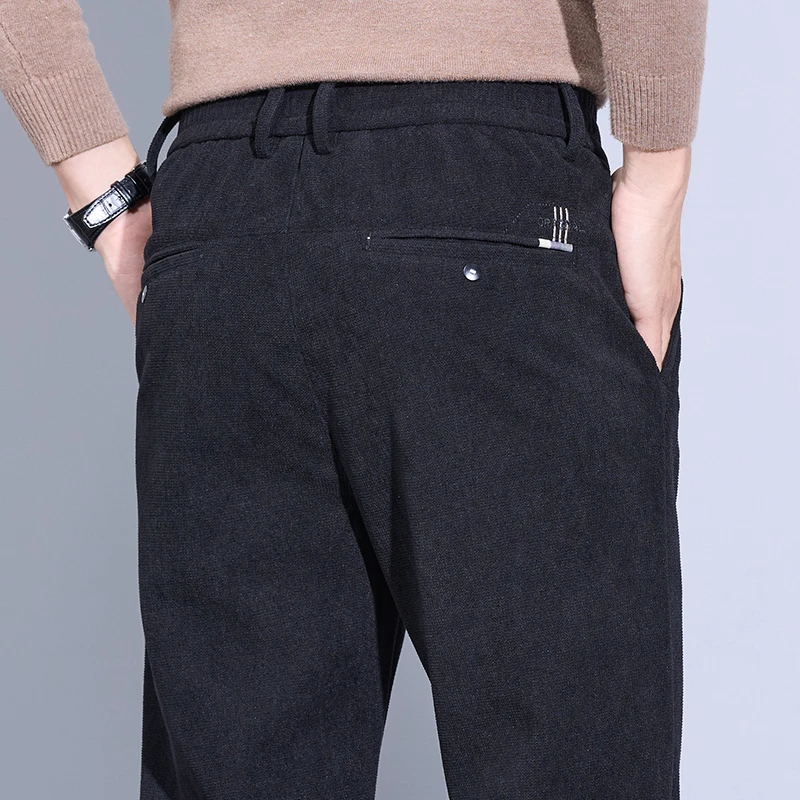 ZONGJIE香港高端休闲裤男春秋季新款宽松直筒百搭商务潮流长裤子