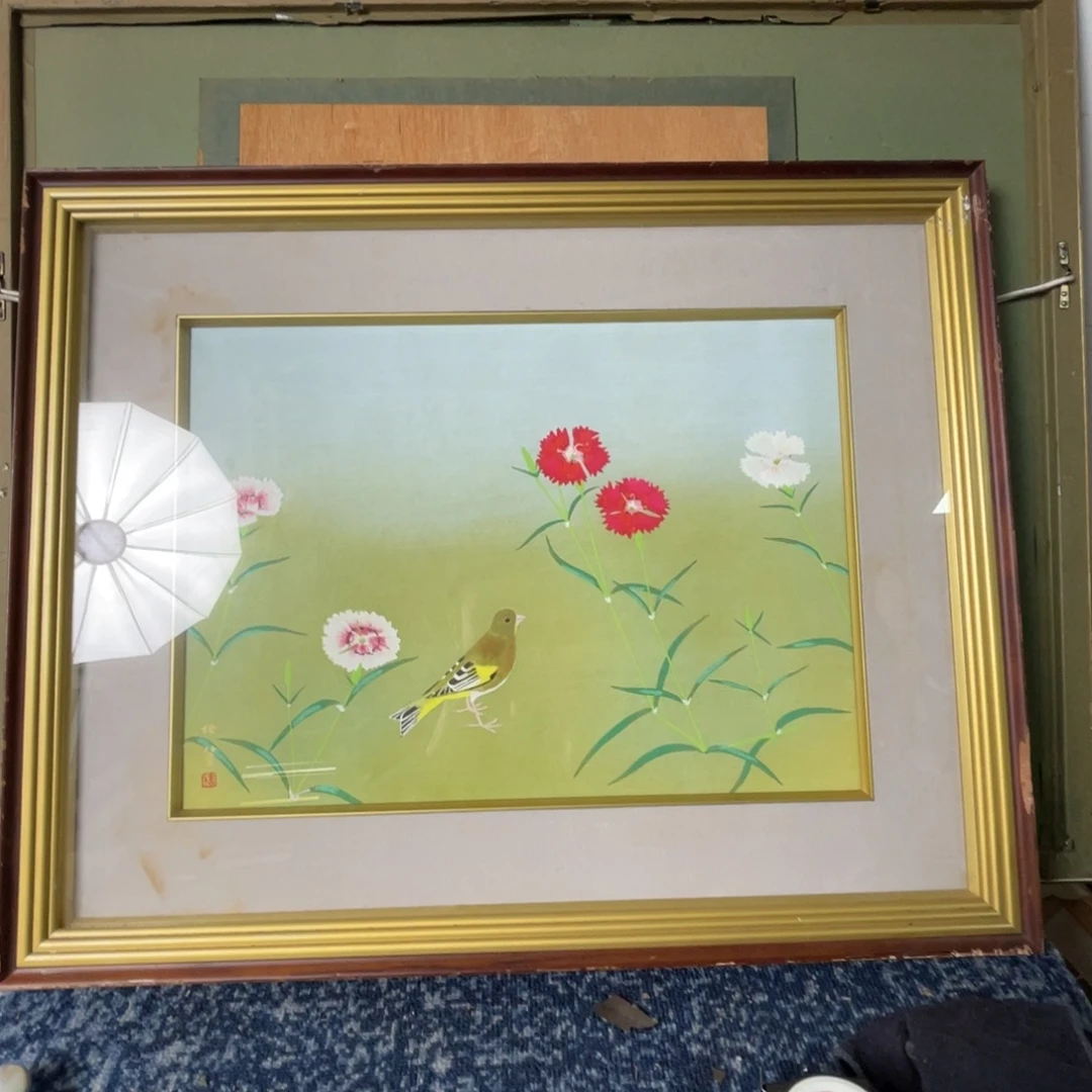 中古框画框子微瑕不退不换