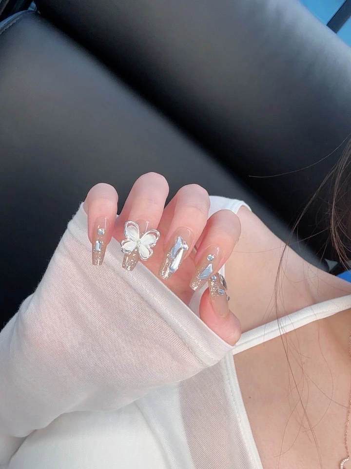 【海岛来信】穿戴甲10片轻奢夏季高级感美甲贴片