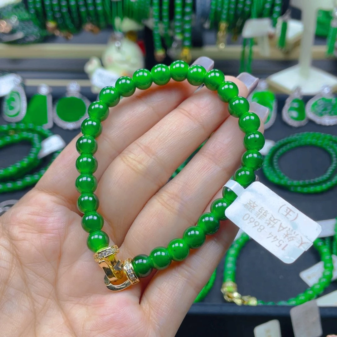 未镶嵌手链翡翠手链7