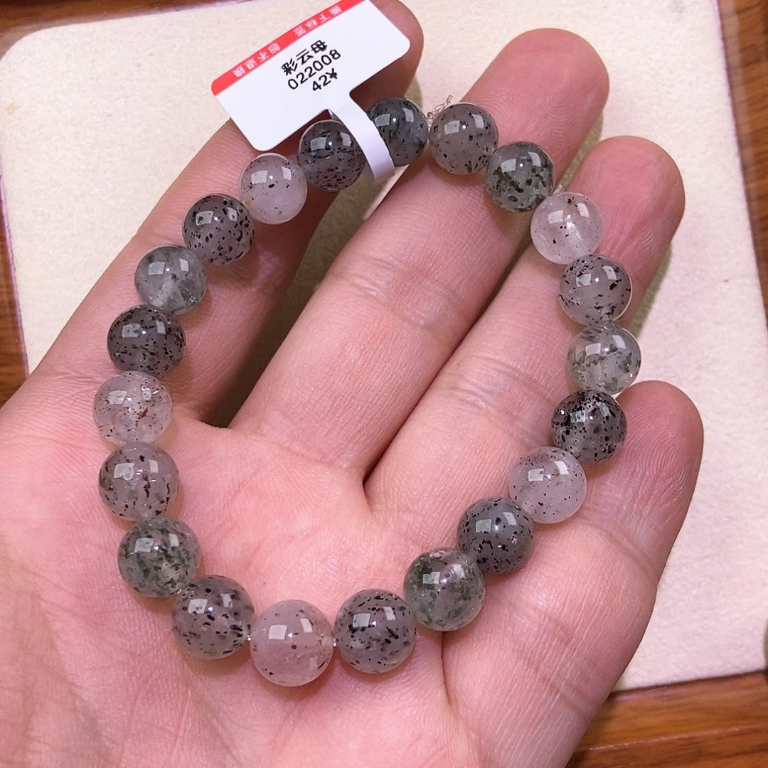 未镶嵌手链水晶彩云母