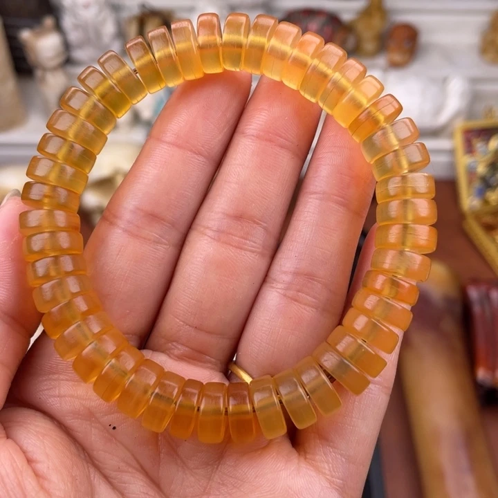 手串/手链驼骨老羊角直切10