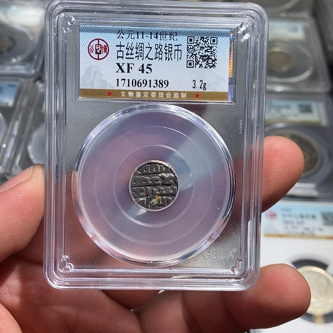 银小董古丝绸之路银币1389