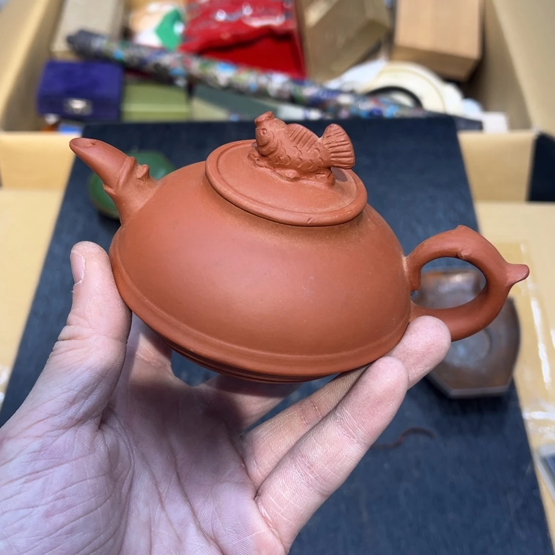 紫砂中古工艺品摆件