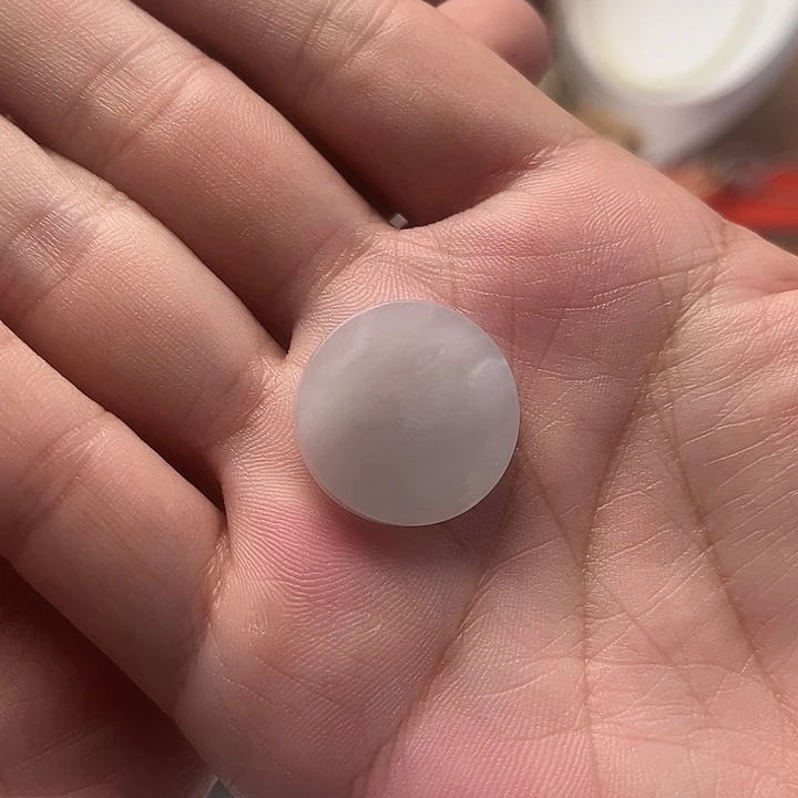 颈饰未镶嵌和田玉圆牌吊坠