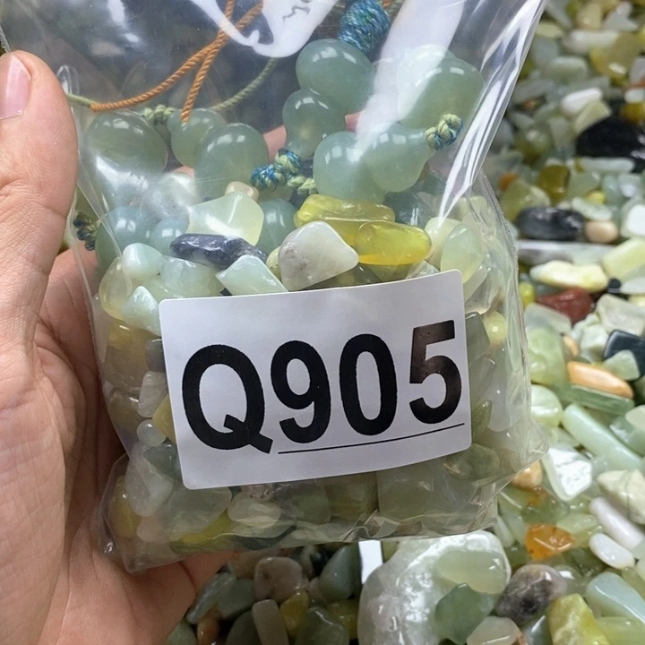 未镶嵌蛇纹石玉鱼缸石