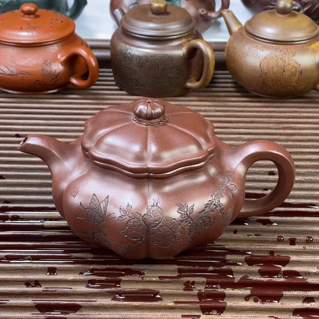 茶壶紫泥白8 葵仿古