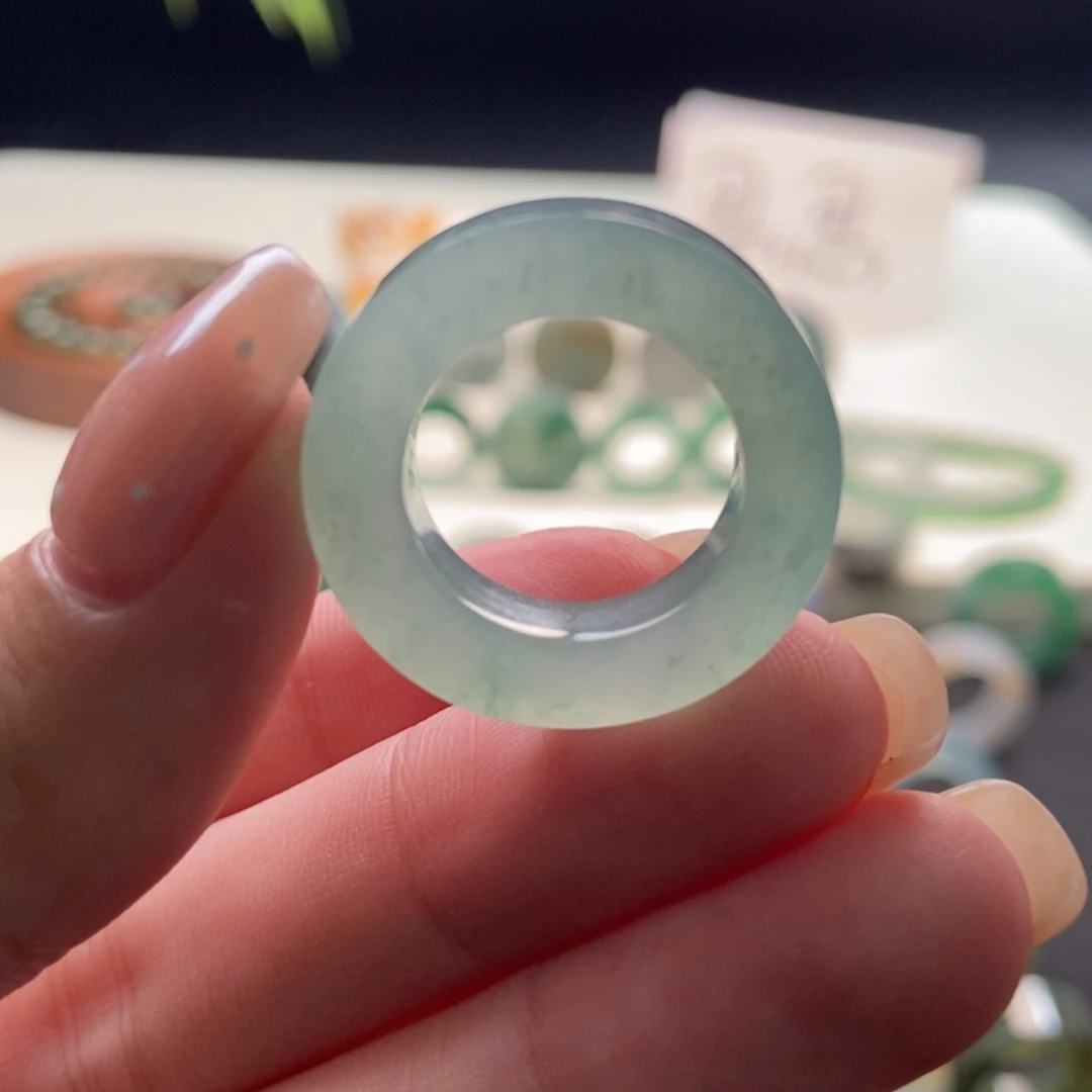 未镶嵌定制翡翠定制海蓝之谜雪花棉