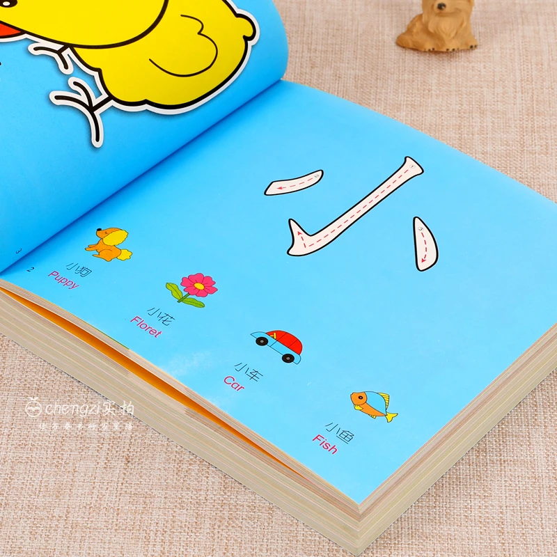 幼儿园学识字0-3岁小托班启蒙认字书宝宝看图识大字简单入门早教