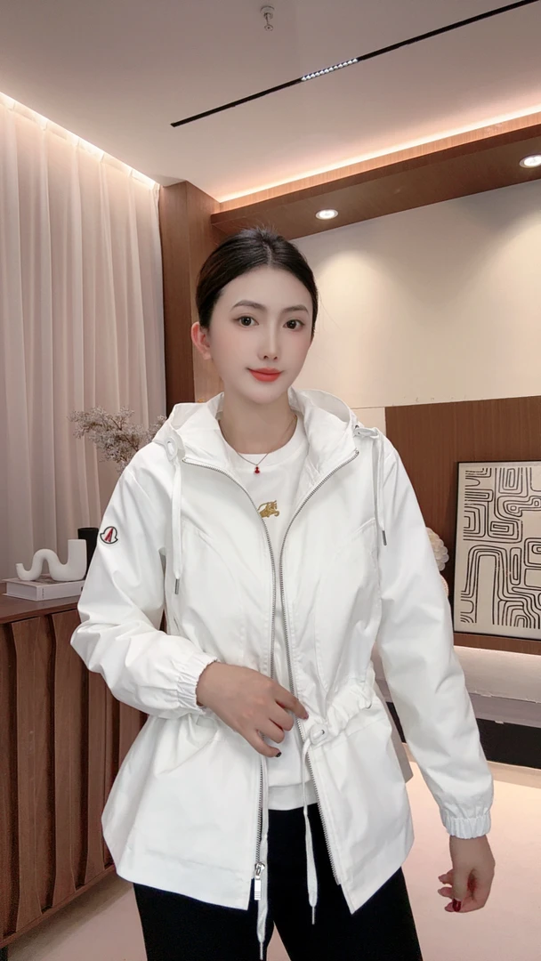 FANXI 2025新款抽绳收腰休闲宽松显瘦百搭连帽外套176397