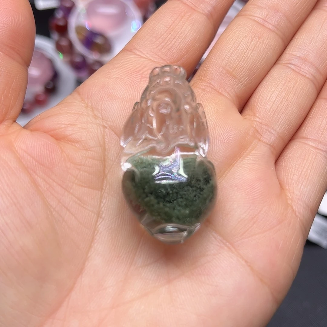 水晶颈饰未镶嵌定制不退换