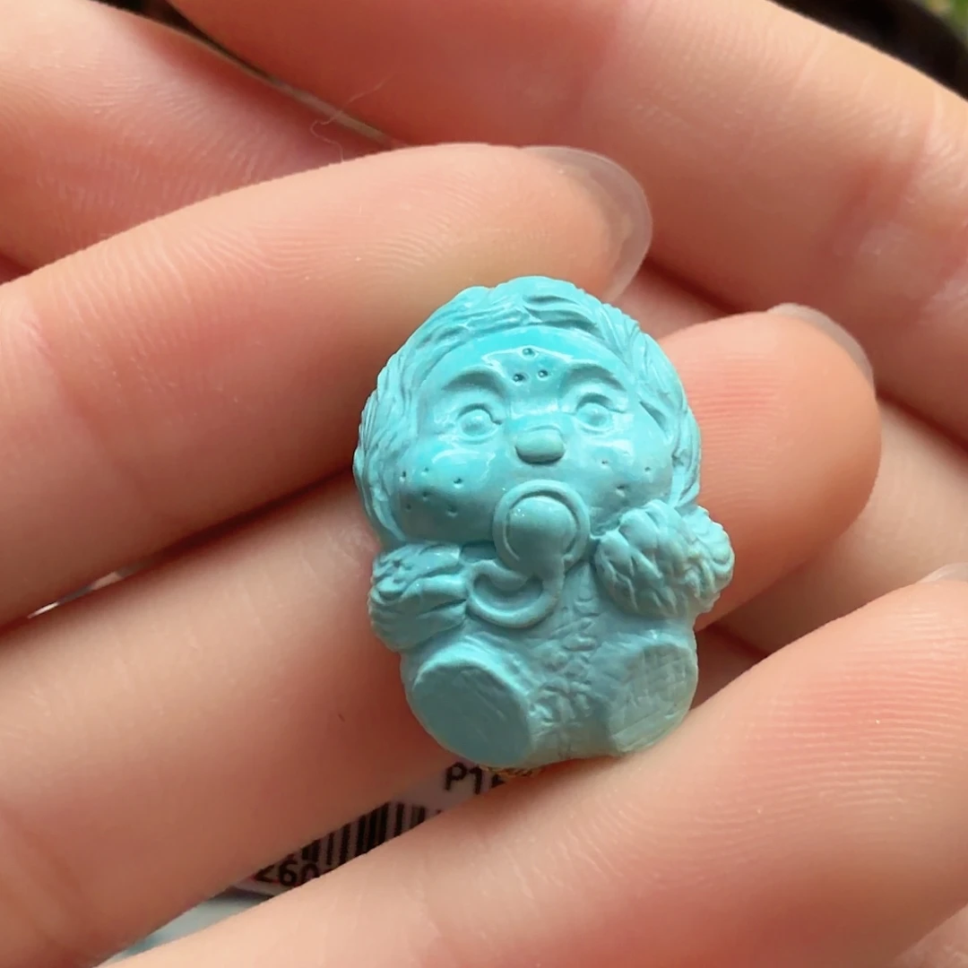 绿松石未镶嵌颈饰