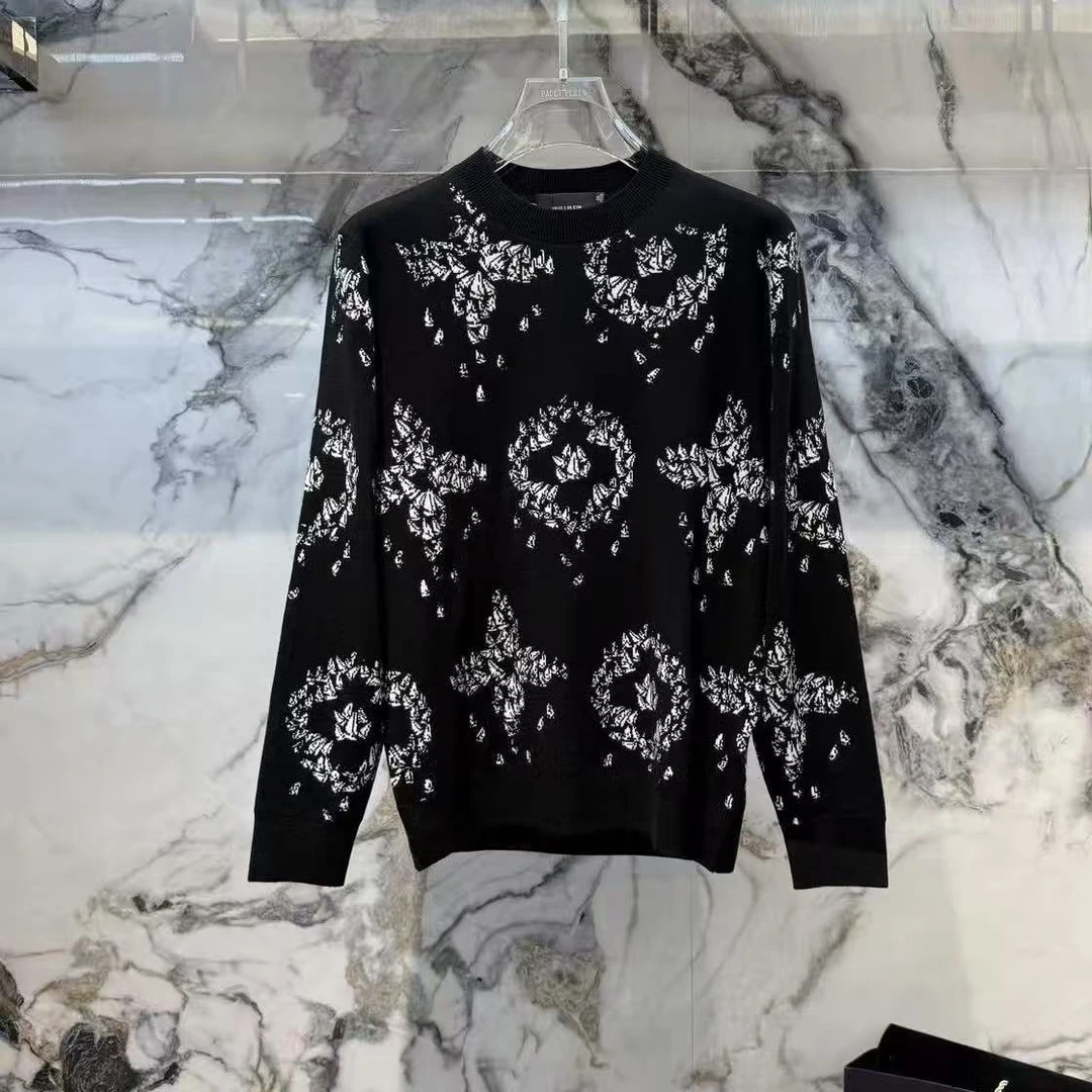 【VanJazny】QC高端男士潮流百搭时尚休闲简约针织T恤7971