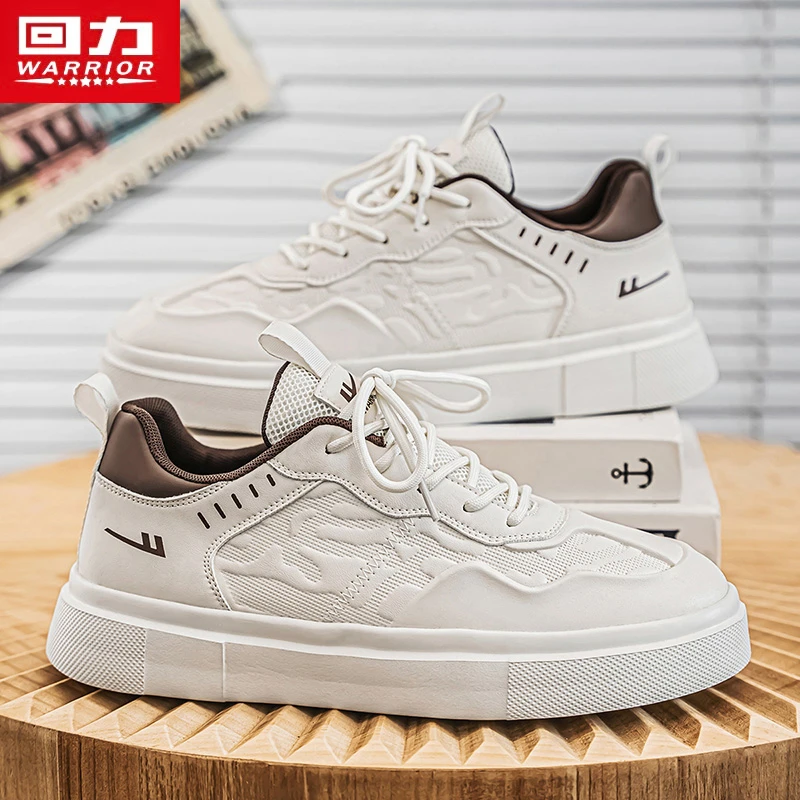 回力小白鞋男鞋2025新款春季板鞋透气轻便厚底增高跑步运动鞋男款