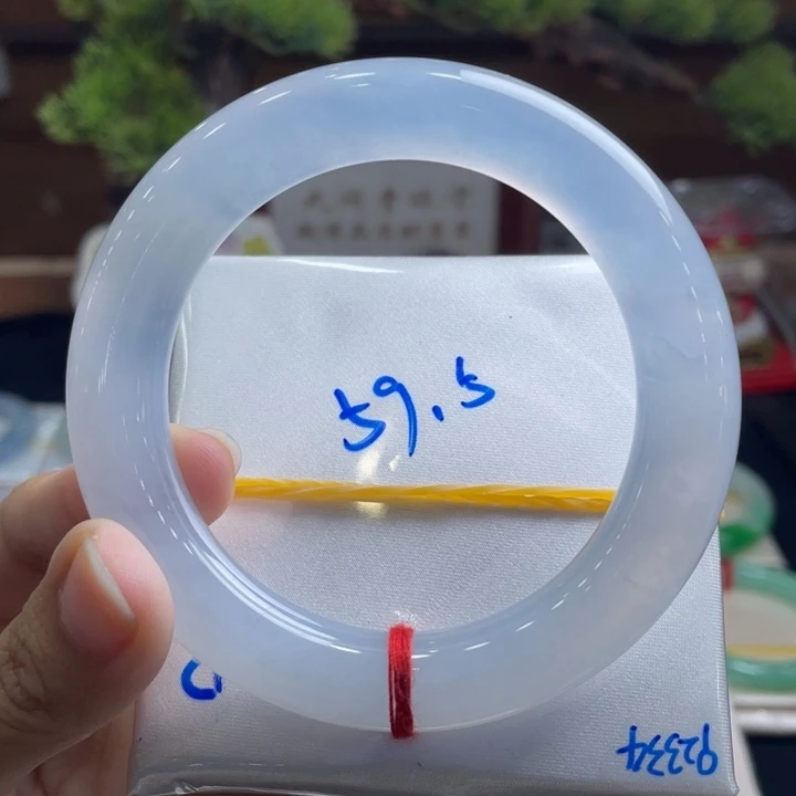 翡翠未镶嵌手镯15号 59+大胖圆