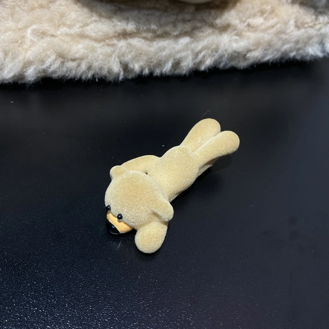 个性百搭超人熊发夹左7049
